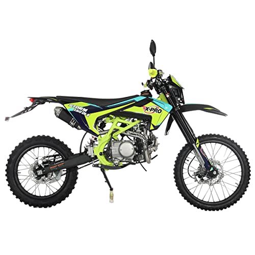 150 Dirt Bike 4-Speed Manual Transmission, Electric/Kick Start, 19"/16" Tires R9795