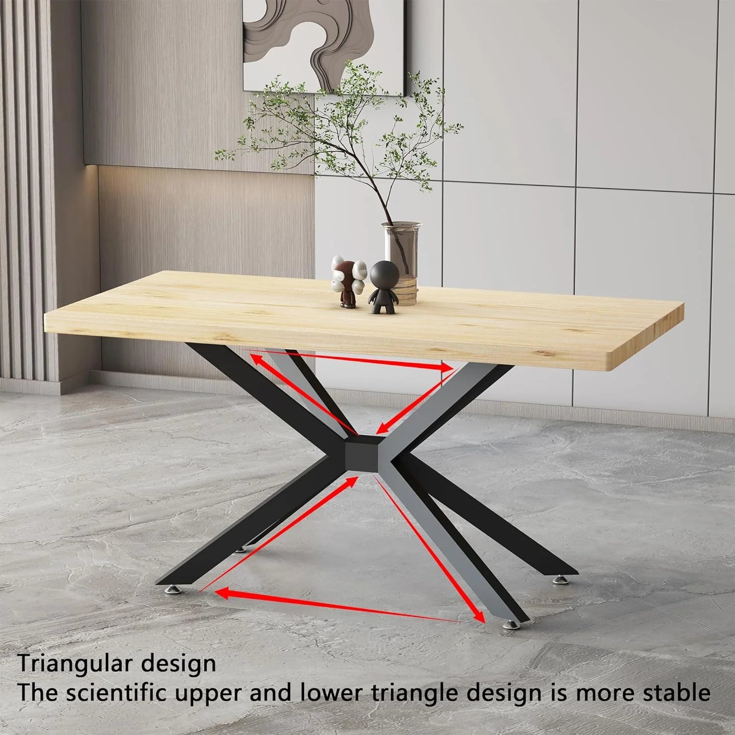 Metal Table Legs 28" with Suction Cups for Dining, Coffee, Desk V275977