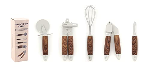 5 Piece Kitchen Gadget Set with Stainless Steel and Soft Touch Handle W65262
