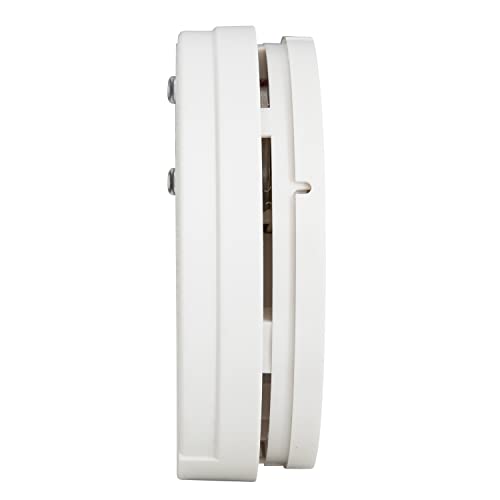 Smoke Detector with Hush Feature, Battery Operated, White R609019