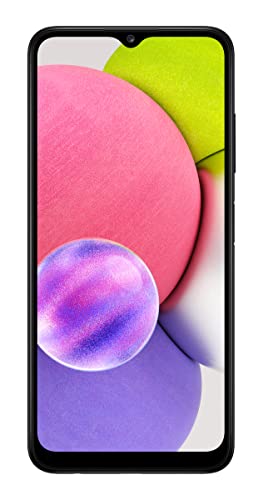 Galaxy A03s Cell Phone, Factory Unlocked Android Smartphone, 32GB, Black H750376