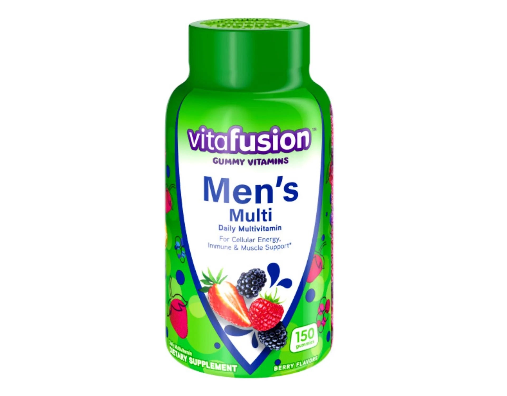 Sugar Free Fiber Supplement Gummy Vitamins for Men A827