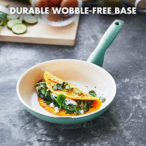 Healthy Ceramic Nonstick 10 Inch Frying Pan Skillet, PFAS-Free I511