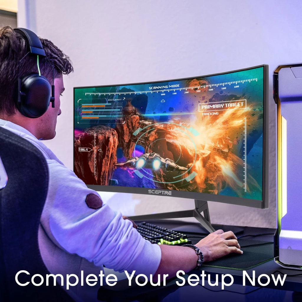 Curved 30" LED Monitor 2560 x 1080 200Hz VA Z796826