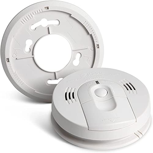 Smoke & Carbon Monoxide Detector with Voice Alerts, Battery Powered L445