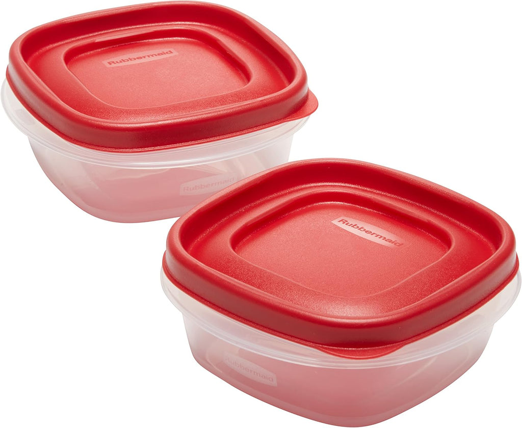 Food Storage Containers, 1.25 Cup, 4-Piece Set W97959