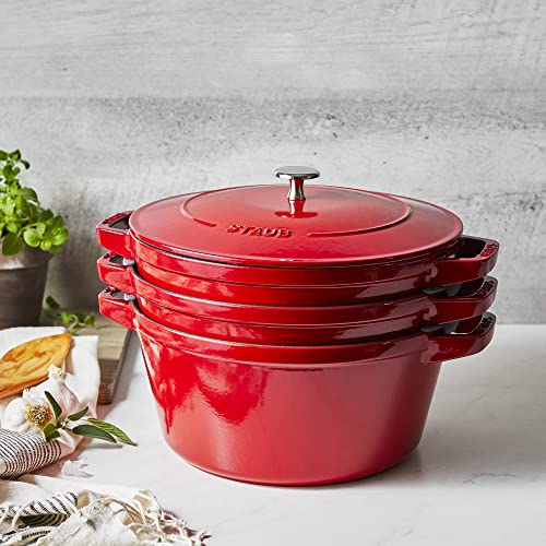 Cast Iron 4-Piece Stackable Cookware Set X214529
