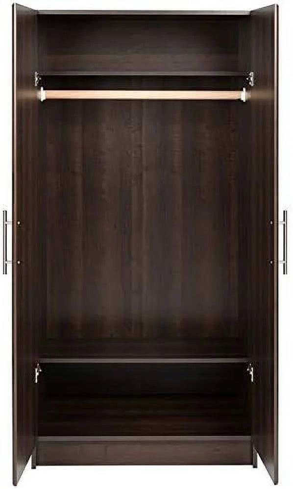 32" Espresso Wardrobe Armoire G765