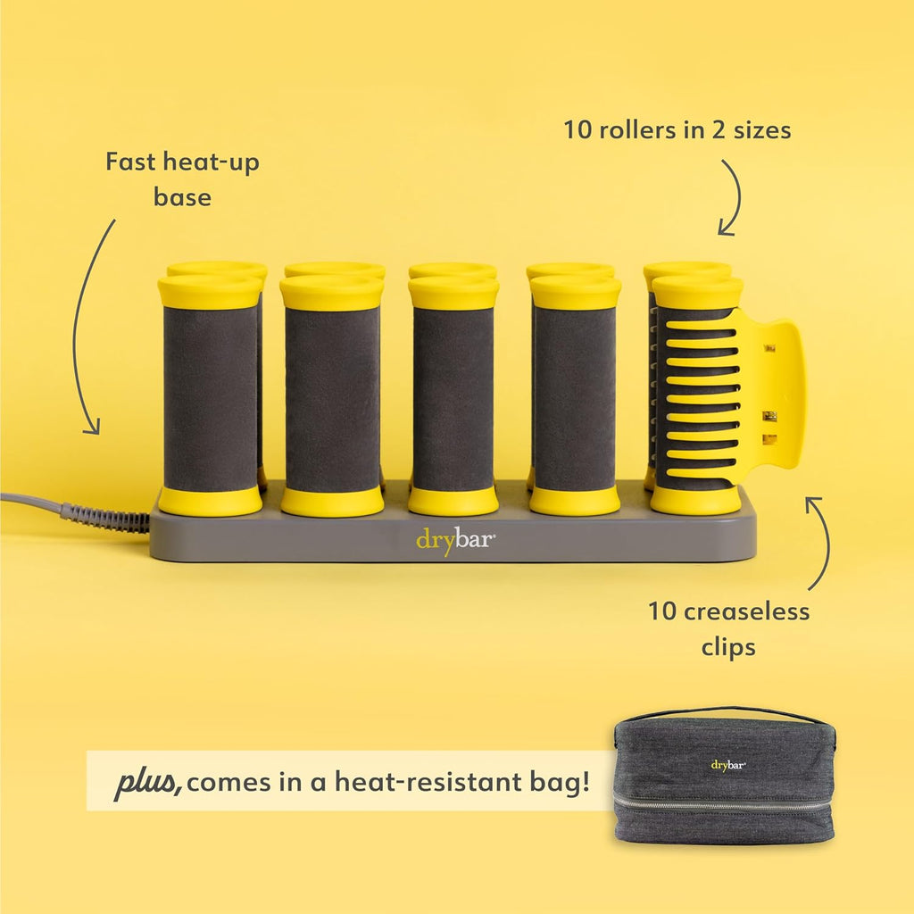 Curling Hot Rollers with Heat-Resistant Bag K7000