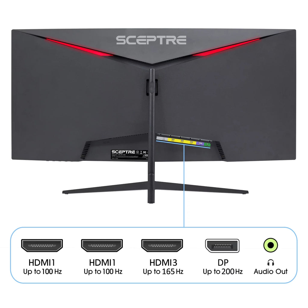 Curved 30" LED Monitor 2560 x 1080 200Hz VA Z796826