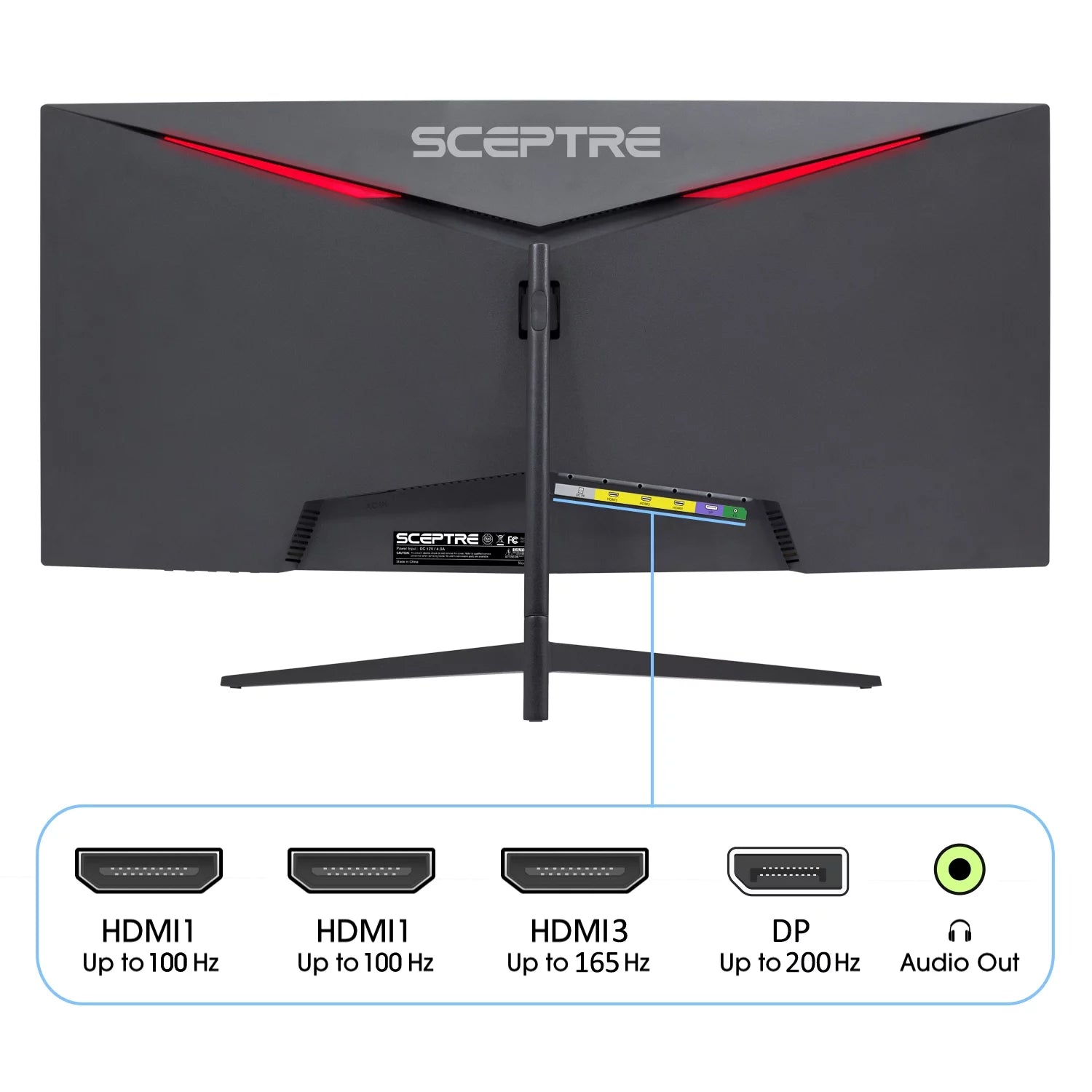 Curved 30" LED Monitor 2560 x 1080 200Hz VA Z796826