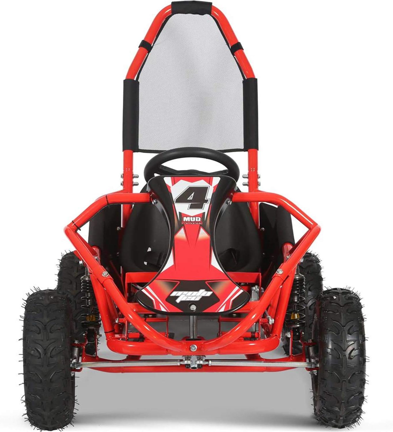 98cc Go Kart with Full Suspension, Red T6367