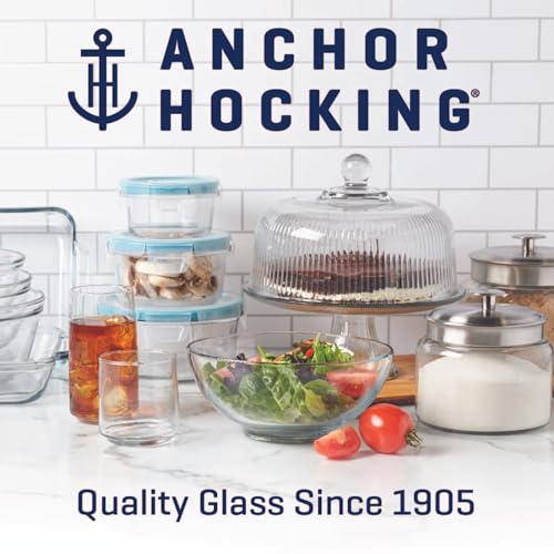 Glass Jar with Lid, Set of 2 K39208