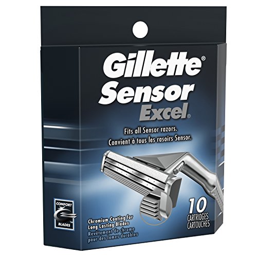 Men's Razor Blade Refills, 10 Count I187432
