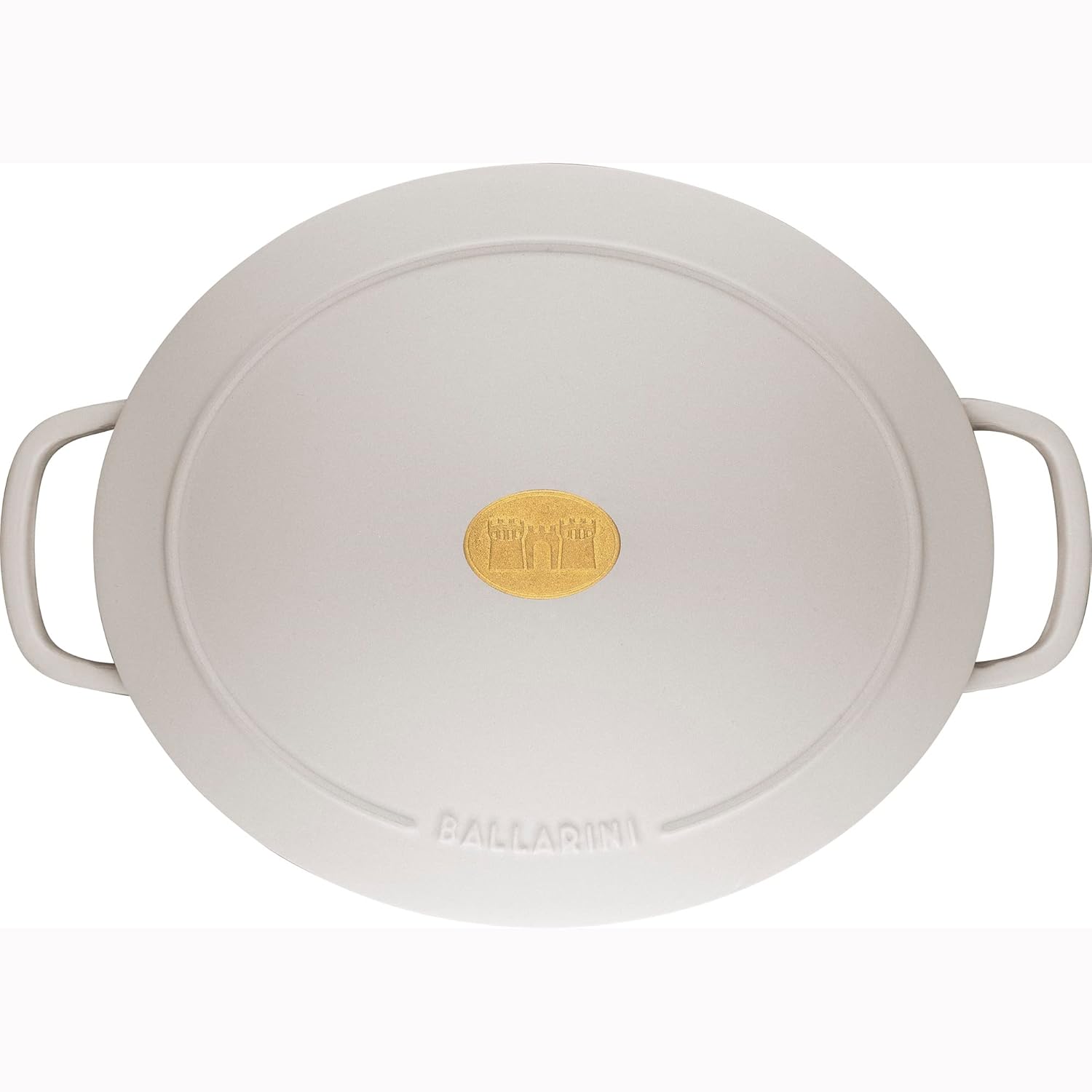 Cast Iron Oval Dutch Oven, 5-qt, Crema White C8753