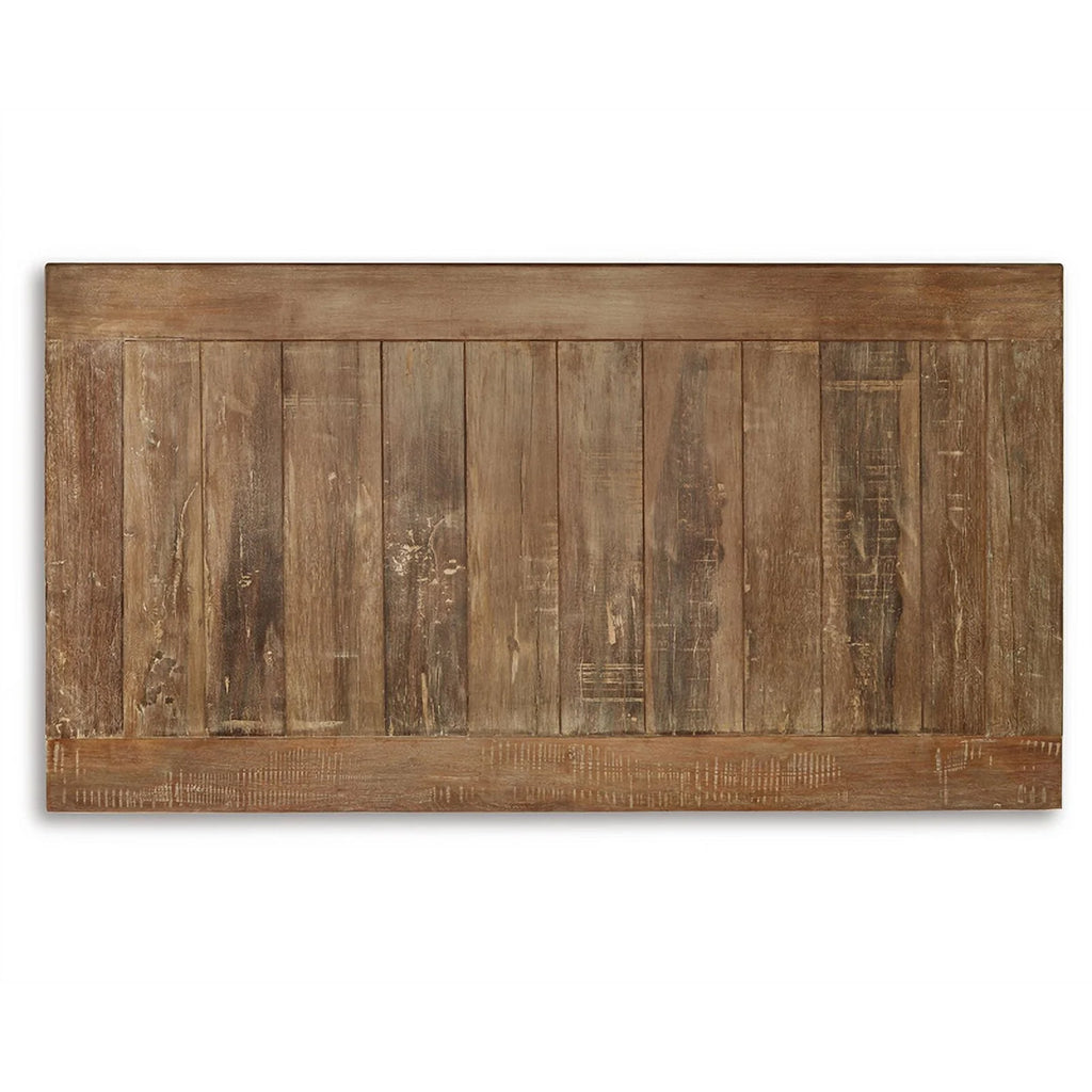 Wood Coffee Table with Storage in Dark Brown F2796