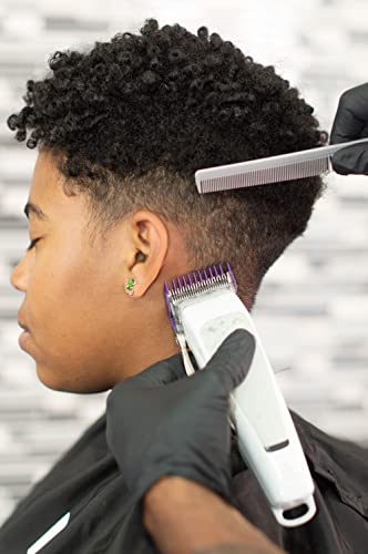 Cordless Adjustable Fade Hair Clipper with Stainless Steel Blade F12096