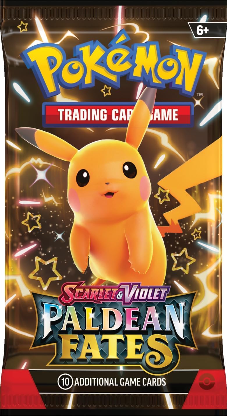 Pokemon TCG Scarlet and Violet Paldean Fates Booster Bundle W124