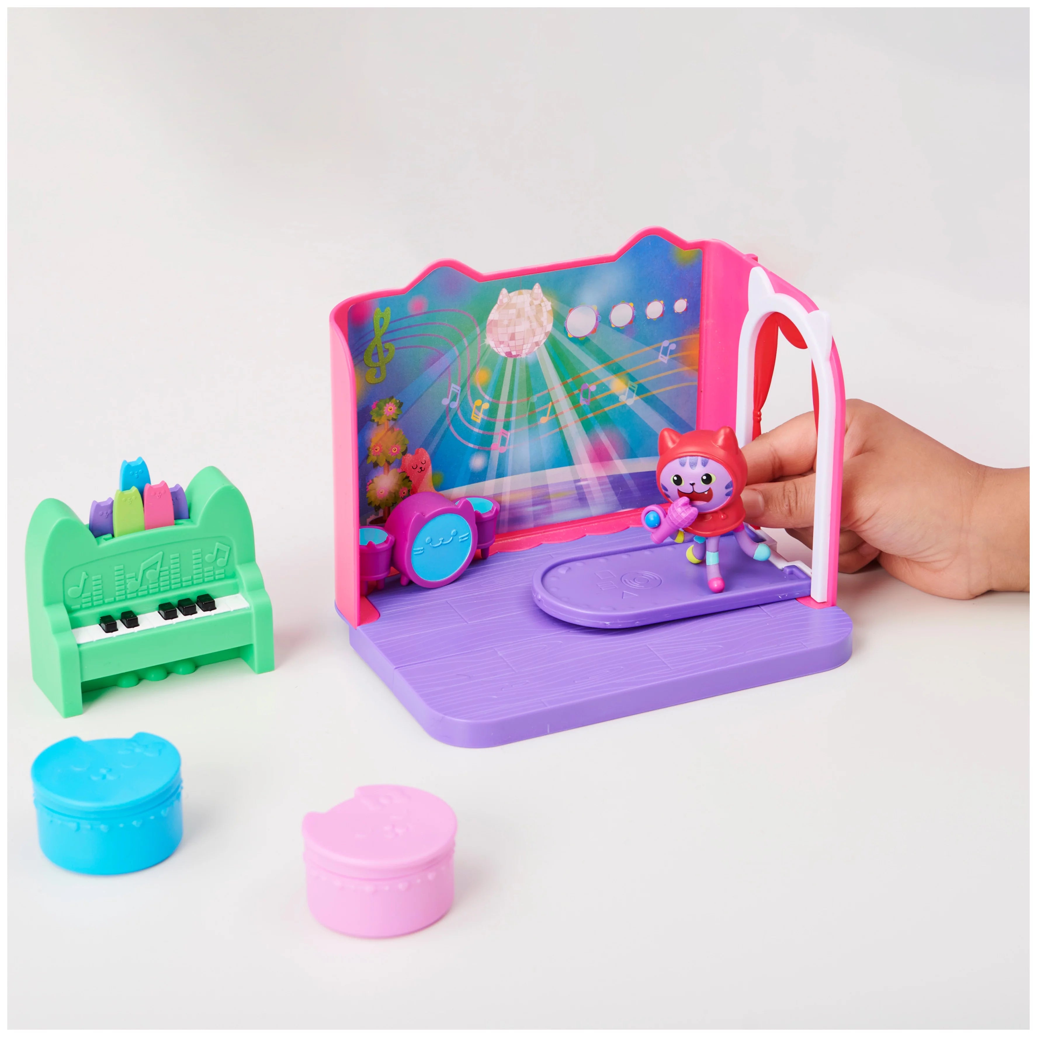 Groovy Music Room Playset with Catnip Figure X4786