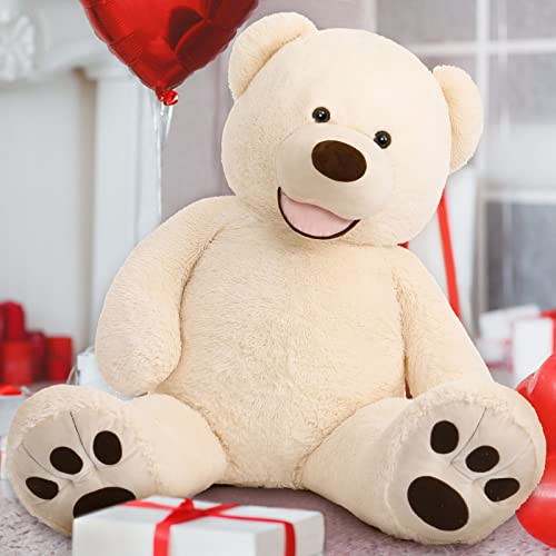 Giant Teddy Bear Plush 6 Feet, Stuffed Animal Gift F4357