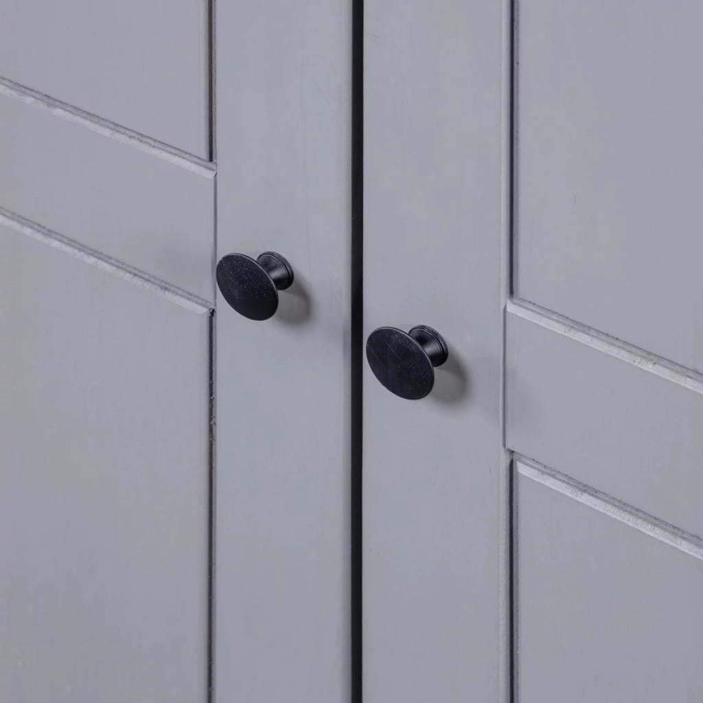 3-Door Wardrobe Gray T281551