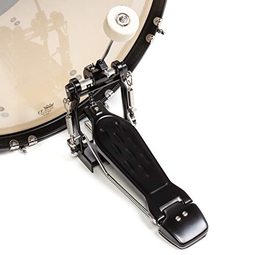 5-Piece Full Size Adult Drum Set with Remo Heads & Brass Cymbals F788020