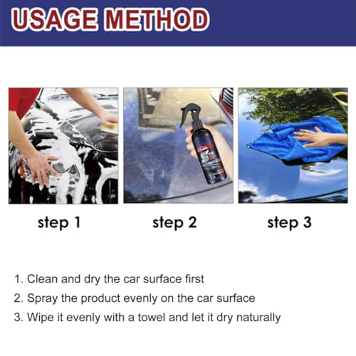 Coating Agent Spray for Vehicles, 4 Pcs B7675
