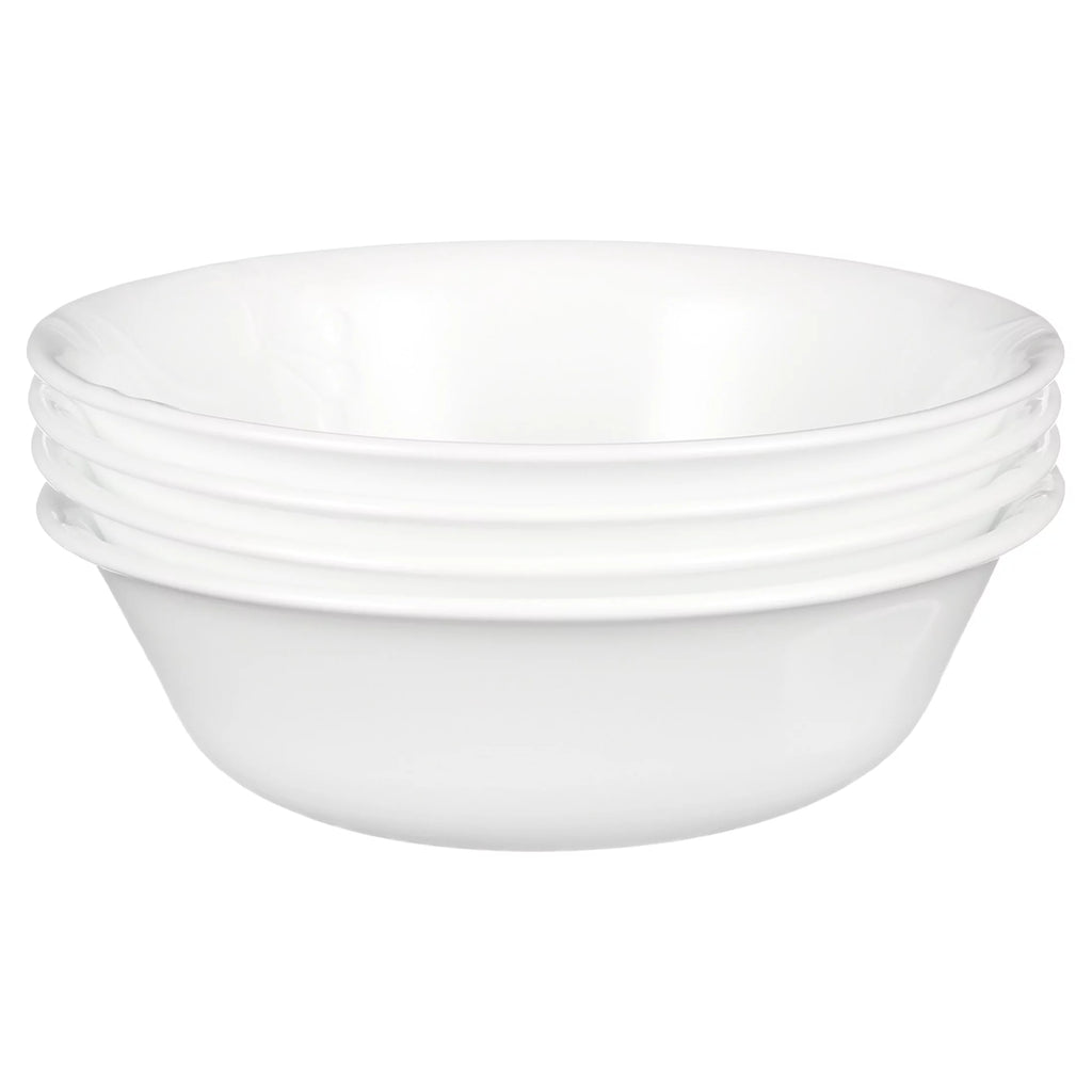 12 Piece White Dinnerware Set J532414