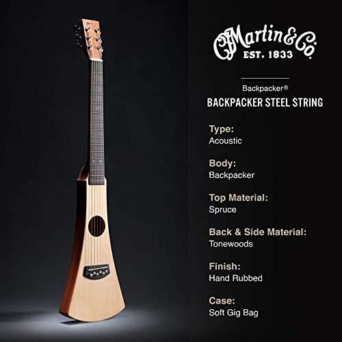Backpacker Travel Guitar with Bag Z5817