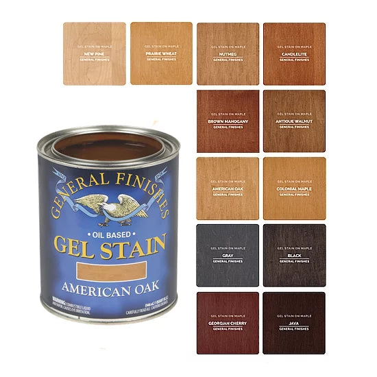 Gel Stain Oil Based Antique Walnut Quart U198