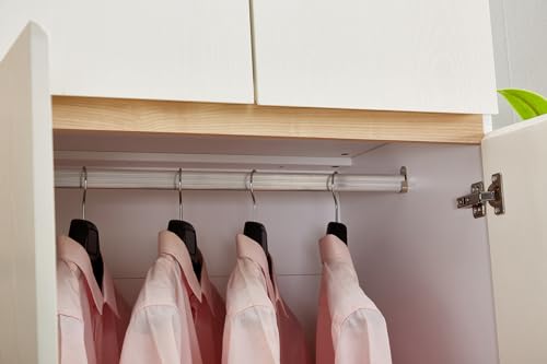 4 Door Wardrobe Closet with Mirror and Drawers T292