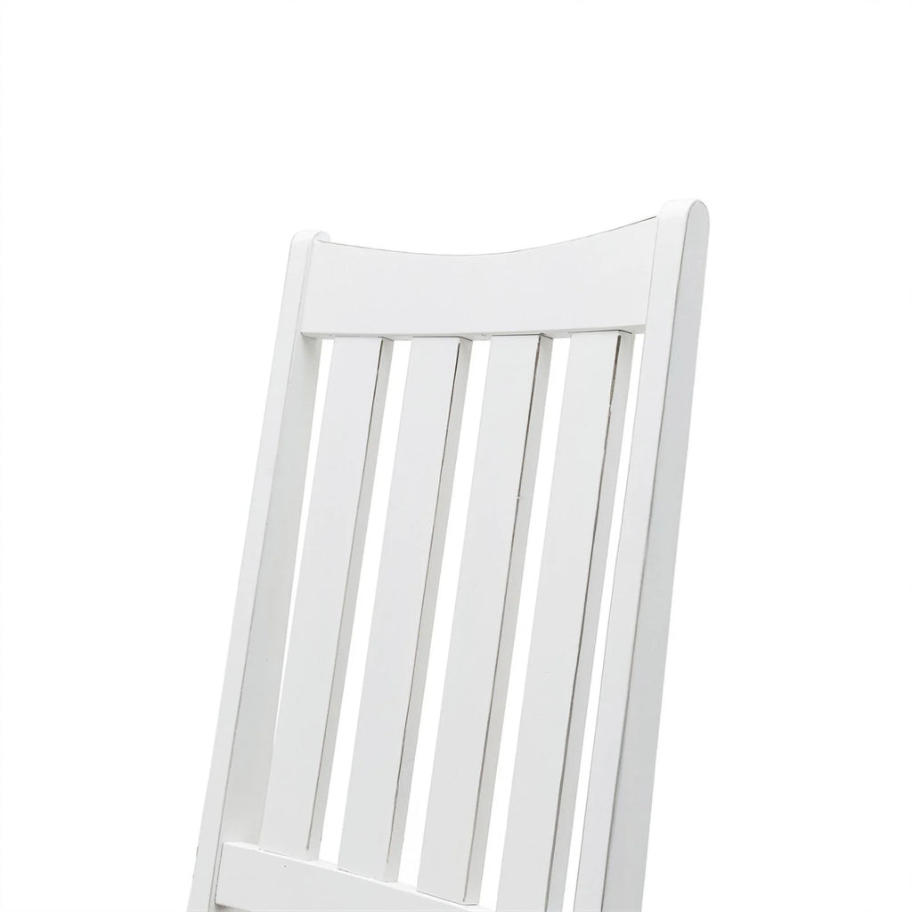 Wood Desk & Chair Set in Gray/White R814781