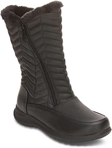 Women's Winter Rain Snow Boots Insulated Fur-Lined Mid-Calf B39102