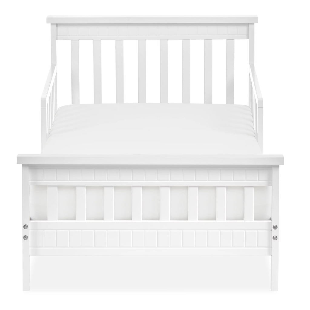 Toddler Bed made with Sustainable Pinewood, White H126