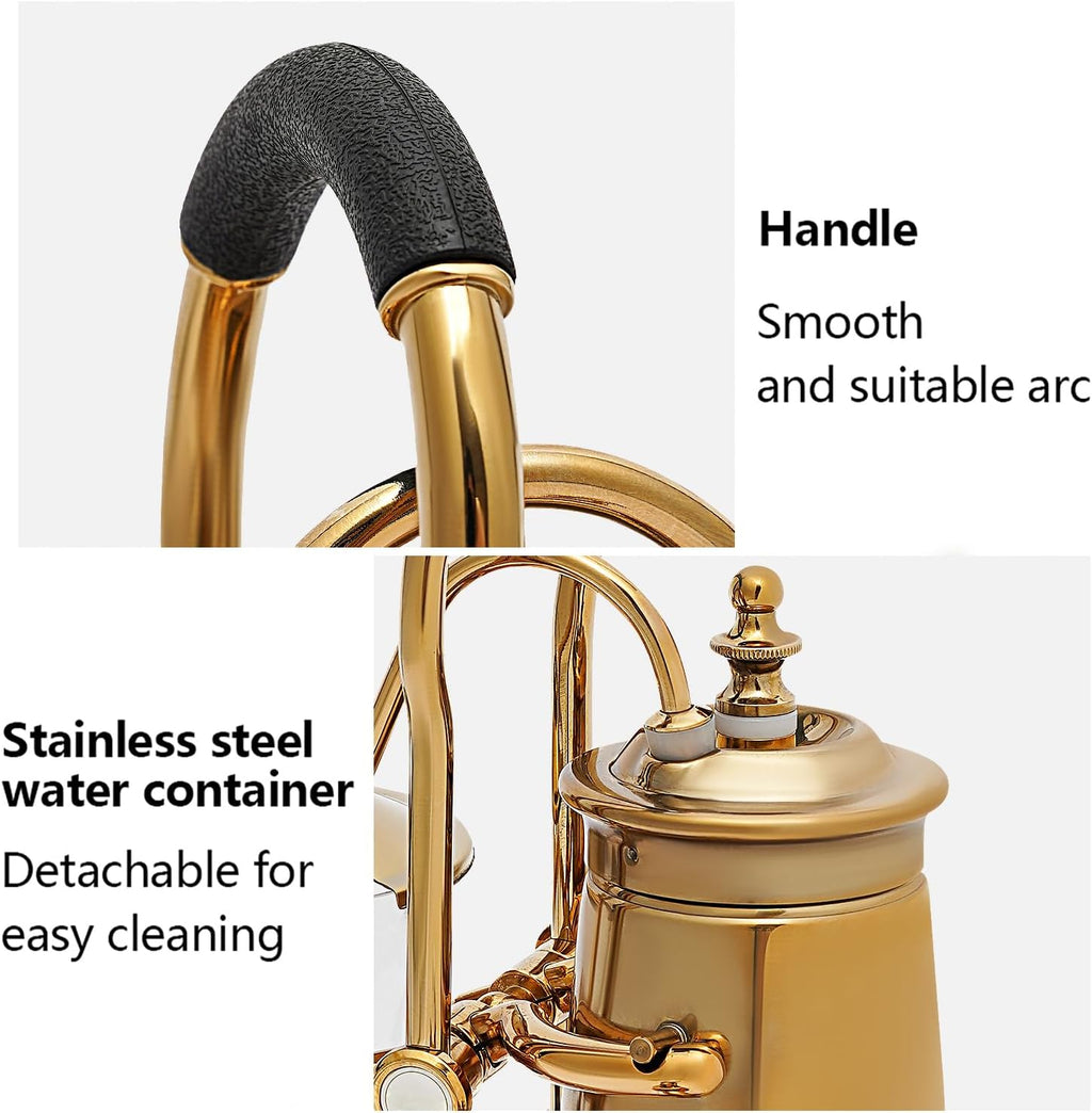 Siphon Coffee Maker, Vacuum Brewing System with Tee Handle T389202