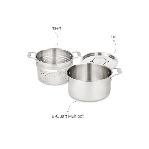 Stainless Steel Multipot with Straining Lid, 6-Quart M68721