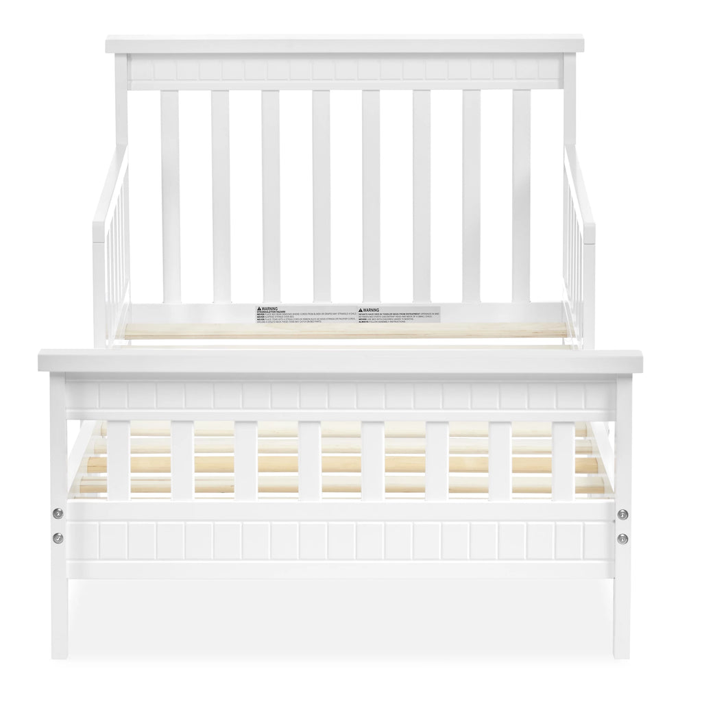 Toddler Bed made with Sustainable Pinewood, White H126