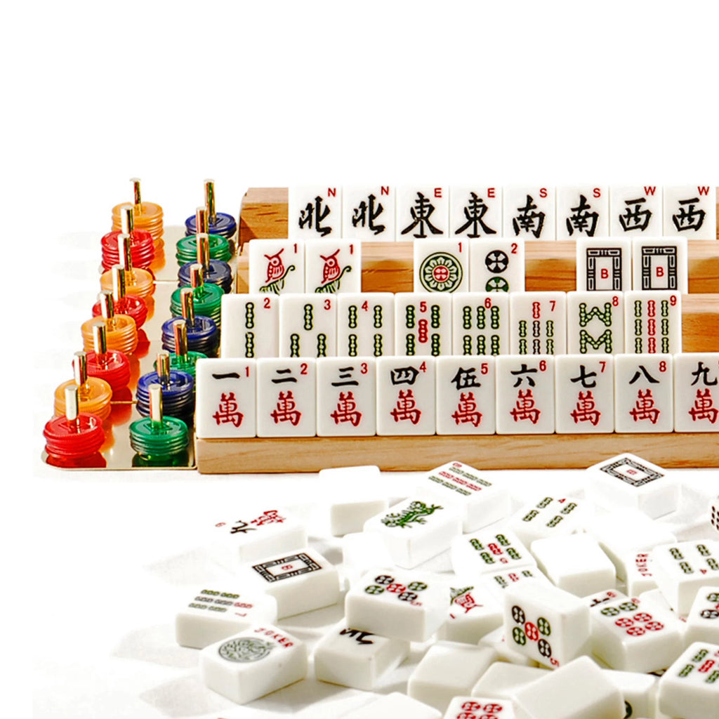 Aluminum Mahjong Set - American Style D7953