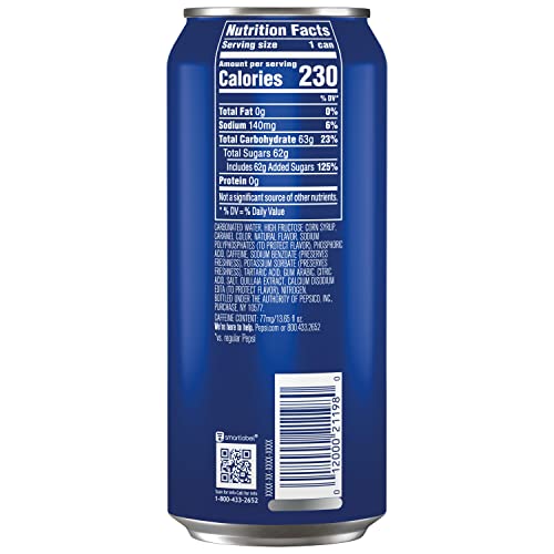 Cola, 13.65 Fl Oz Cans, Pack of 4 R2367