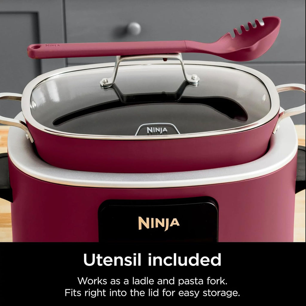 8.5qt Multi-Cooker, Cherry Red C9702