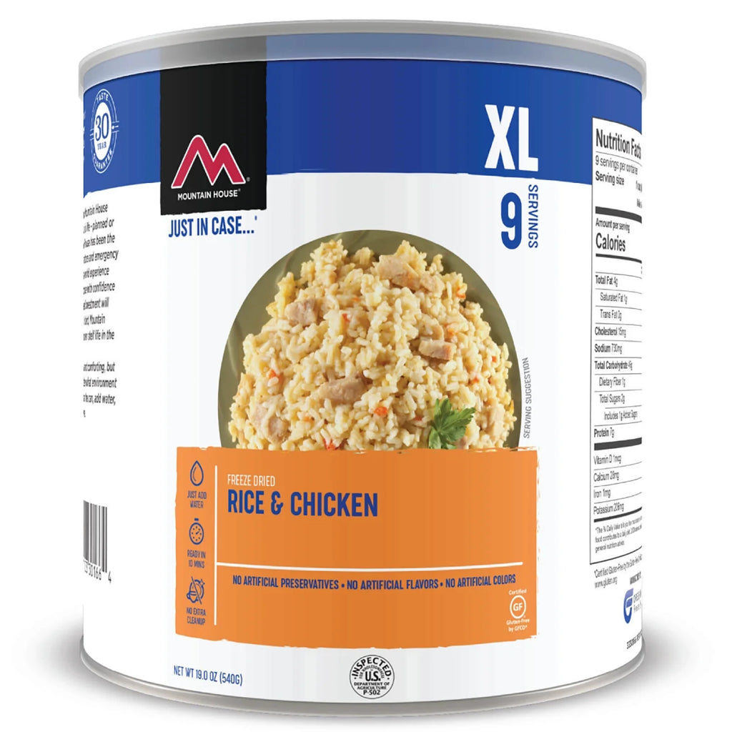 Rice & Chicken Emergency Survival Food for Camping Y4940