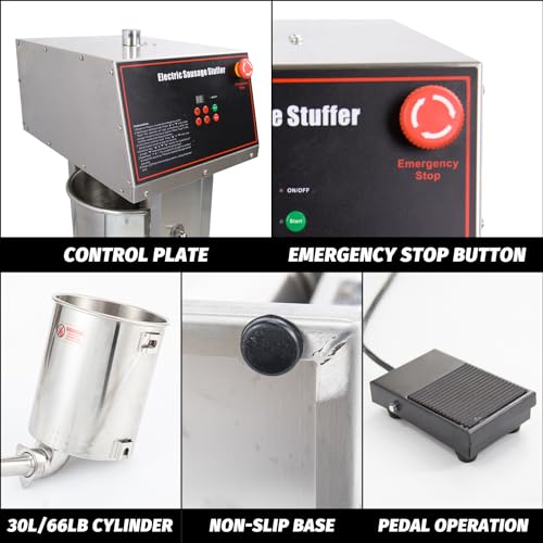 Vertical Sausage Stuffer Machine with 4 Stuffing Tubes S959166