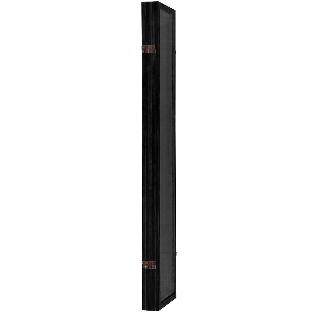6 ft. Tall Clear Screen Black - 5 Panel T88793