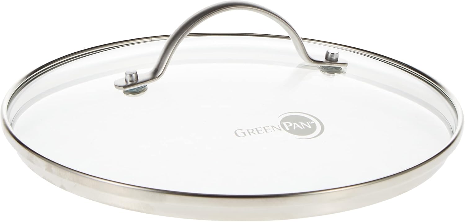Healthy Ceramic Nonstick 8 Inch Frying Pan with Glass Lid K7795
