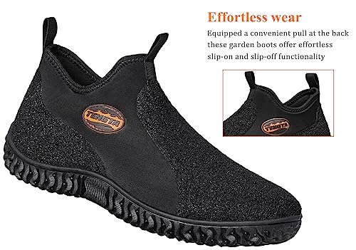 Men's Neoprene Slip-on Garden Rain Boots K898815