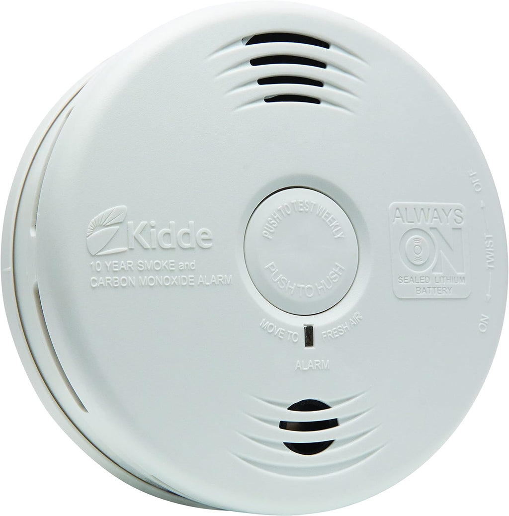 Smoke & Carbon Monoxide Detector, 10-Year Battery, Voice Alerts E153537