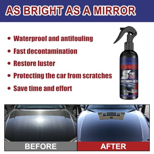 Coating Agent Spray for Vehicles, 4 Pcs B7675