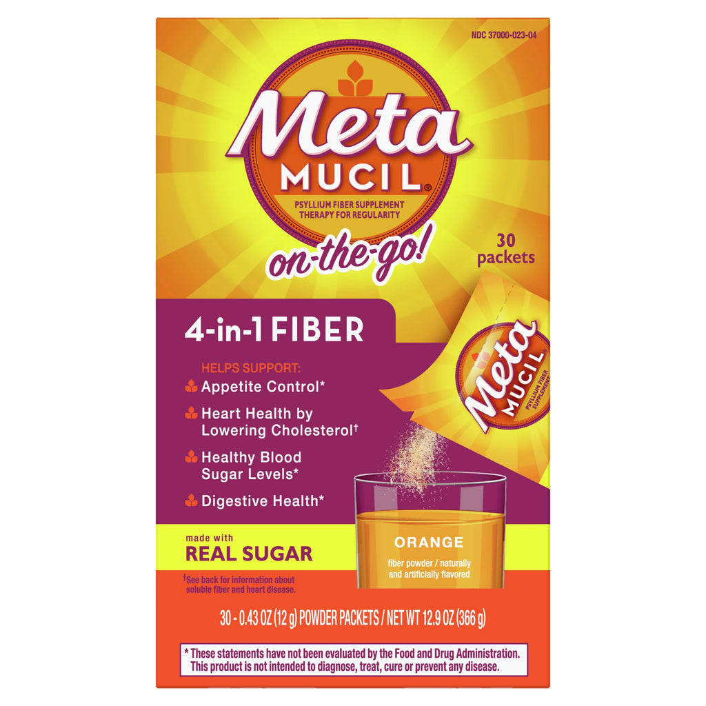 Fiber Supplement for Digestive Health, 30 Packets K315