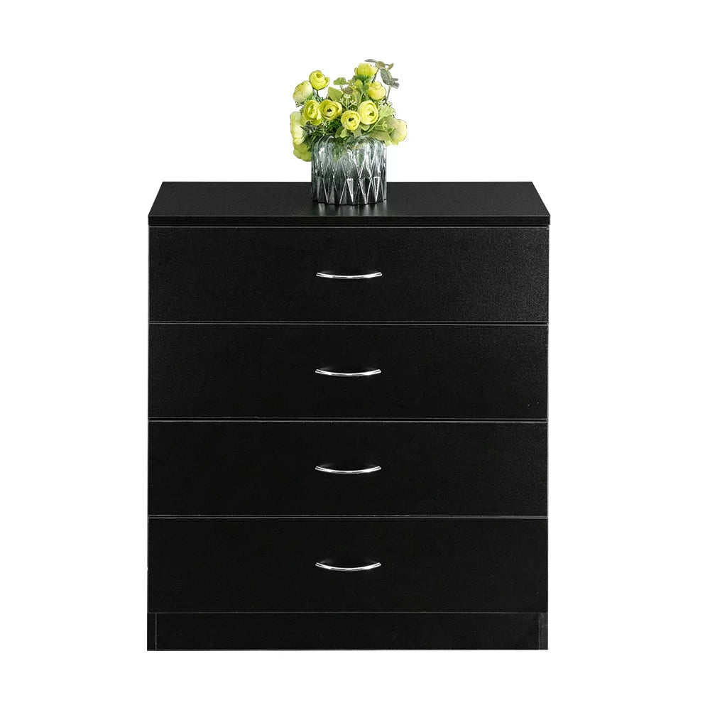 4-Drawer Dresser Black T920