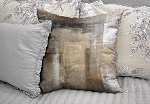 Decorative Pillow Covers for Couch, Two Sides Printed, Zippered Cushion, 12 x 20, Set of 2 U6814